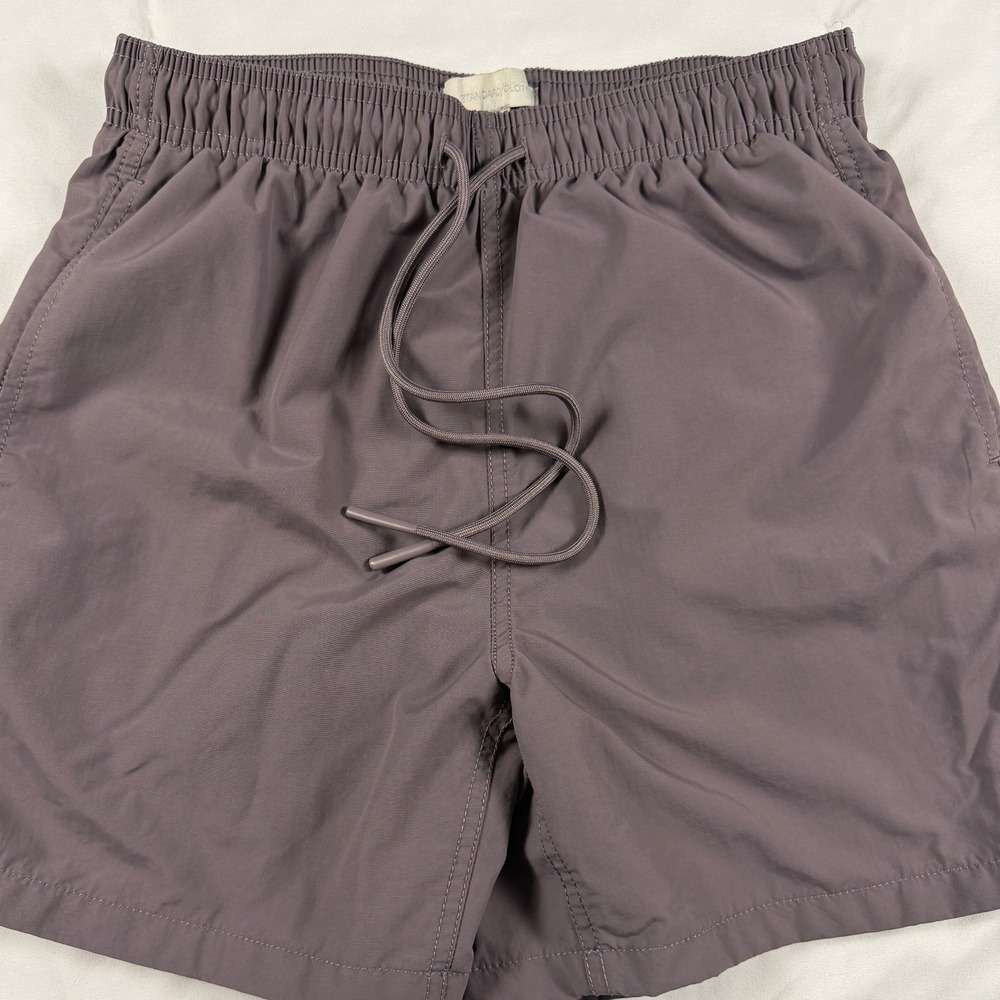 Urban Outfitters Standard‎ Cloth Men S Purple Lined Shorts Drawstring Athleisure